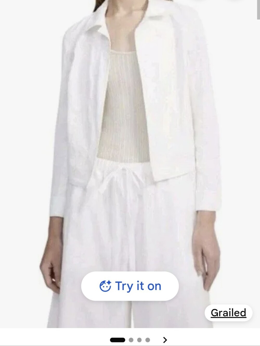 Theory Linen Jacket - Picture 3 of 5